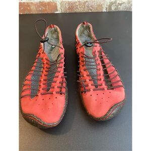 JamBU Red Water Ready Bare Feel Strappy Bungee Sandal Water Shoe WJ3345483 Women